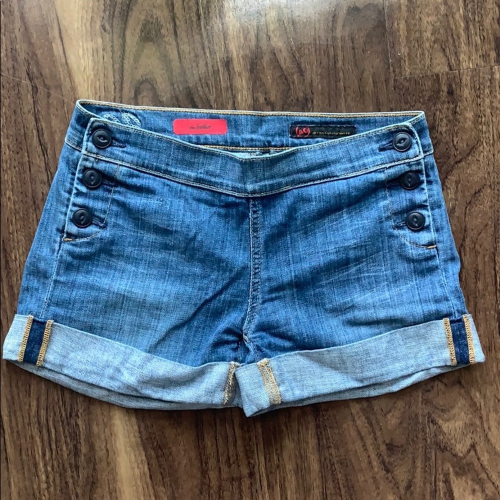 AG denim shorts